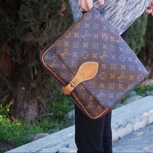 LV Monogram Cartouchiere GM